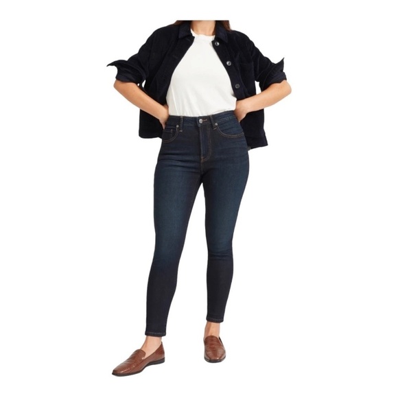 Everlane The Curvy High Rise Skinny Jean Size 29 Cropped EF2 - Picture 1 of 6